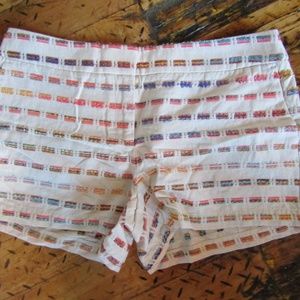 SOLD Loft Colorful Shorts